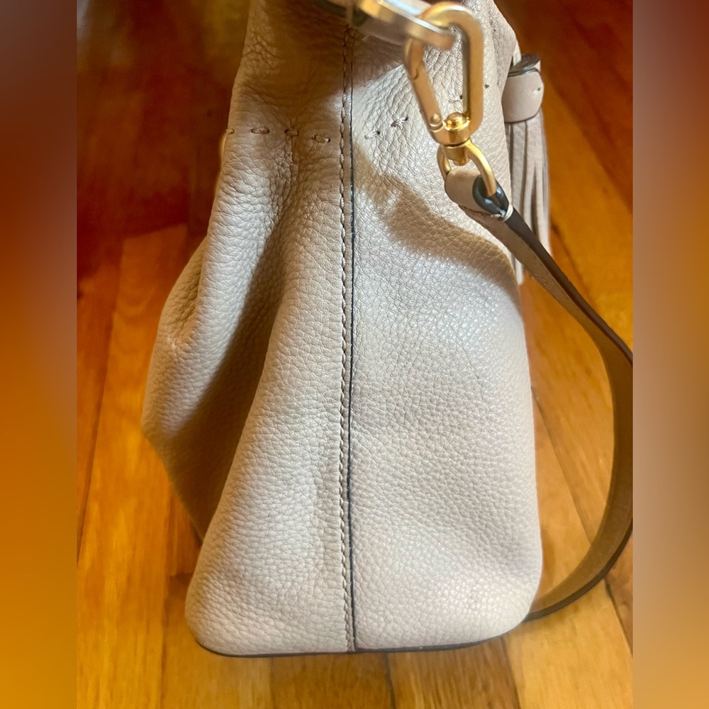 Tory Burch McGraw Slouchy Leather Satchel - Picture 5 of 9